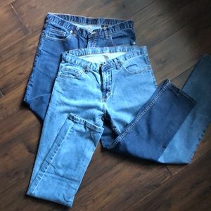 Two pairs of Dearborn Jeans 34/33
